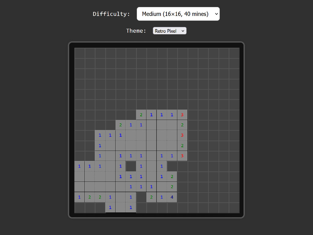 Démineur JavaScript